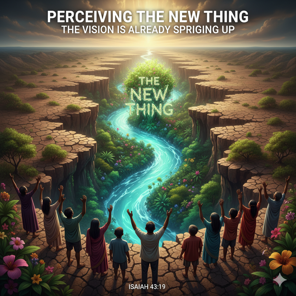 Friday 21st November 2025 Perceiving the New Thing The Vision is Already Springing Up