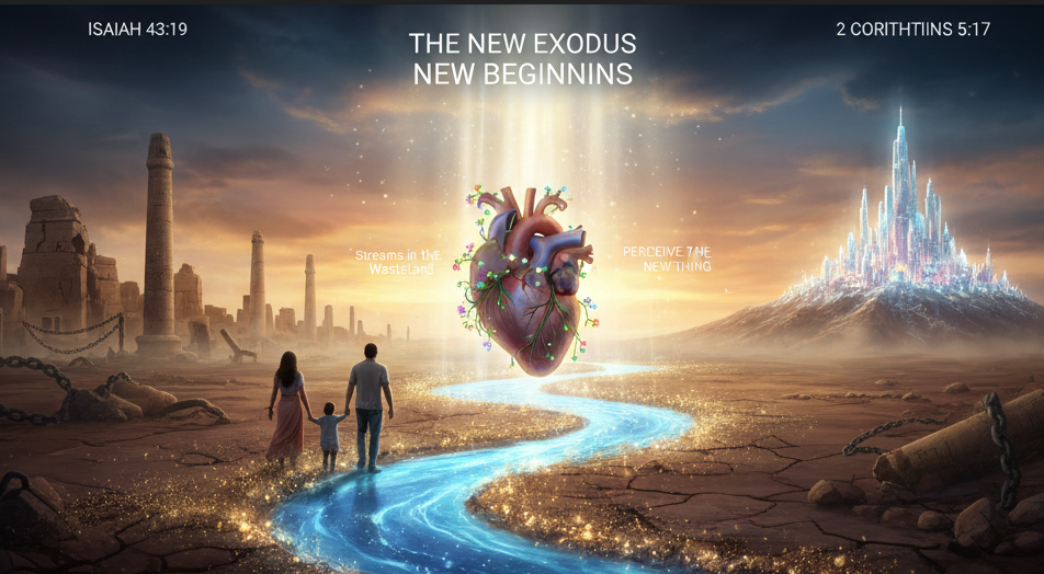 Preaching 16th November 2025 God's Blueprint for New Beginnings (Isaiah 43: 18-19)