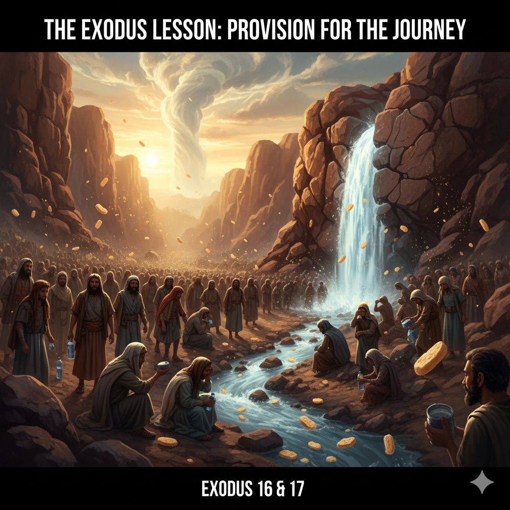 Wednesday 19th November 2025 The Exodus Lesson Provision for the Journey